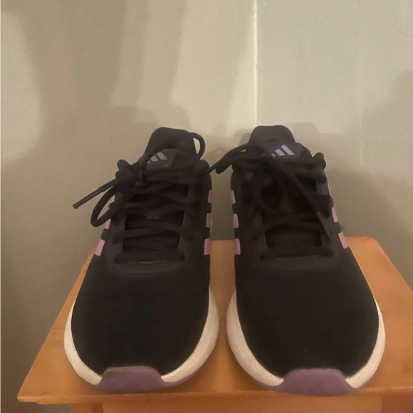 Adidas Light Motion Women’s Navy Blue/ Purple/White Sneakers Size 7 HP5675 - Picture 3 of 13